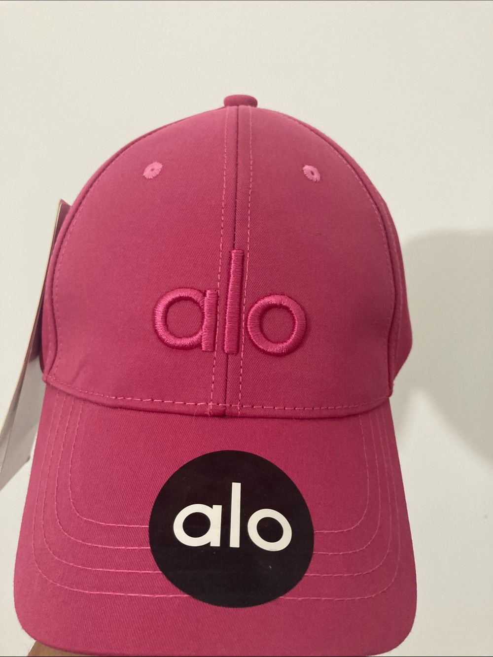 ALO Yoga Kids Pink Performance Baseball Cap